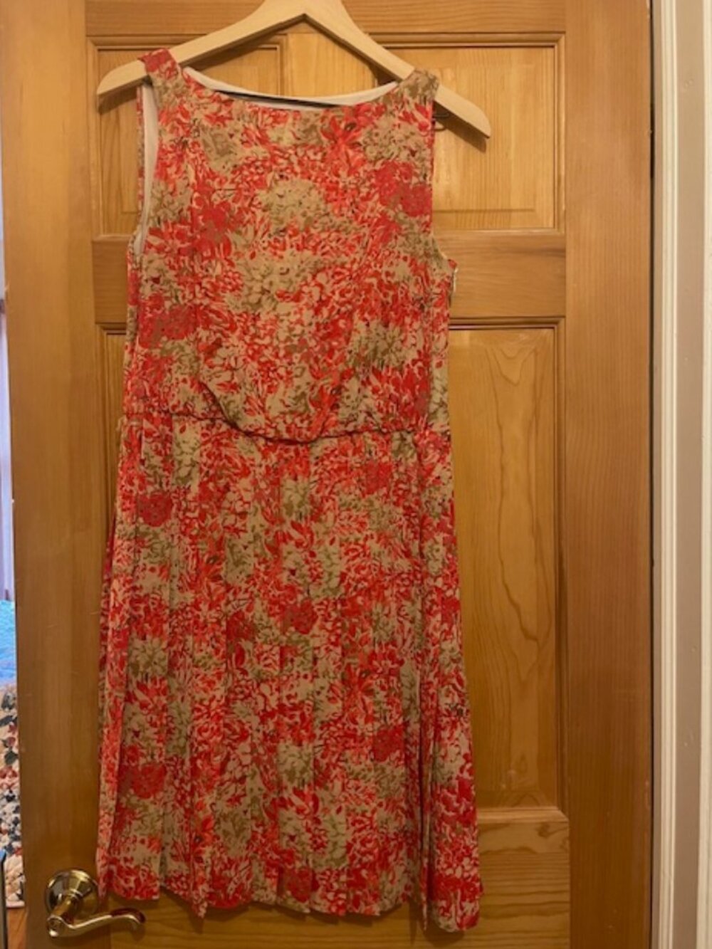 Ralph Lauren Floral Printed Dress- size 10